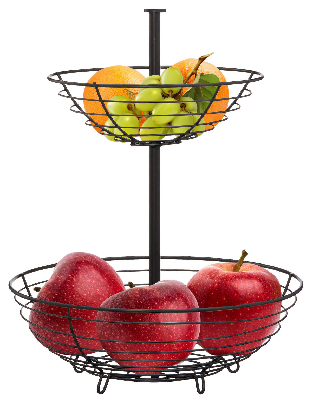 Etagere schwarz Eisen B/H/L: ca. 30x40x30 cm Etagere - schwarz (30,00/30,00/40,00cm)