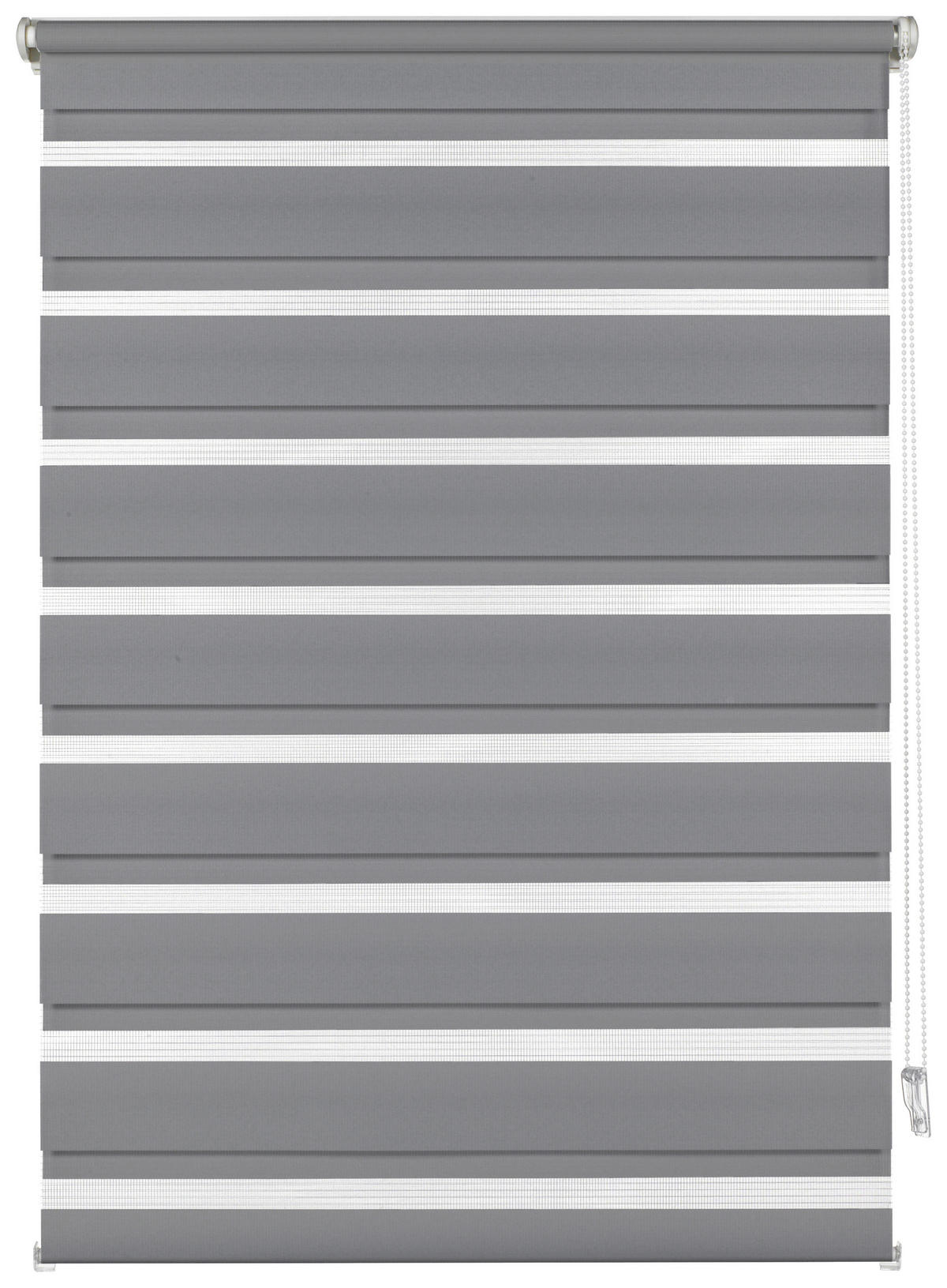 Doppelrollo anthrazit B/L: ca. 72x200 cm Doppelrollo - anthrazit (72,00/200,00cm) - Boviva