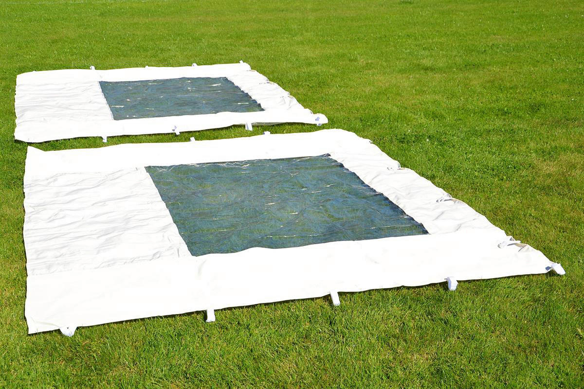 VCM Pavillon PROFI weiß Polyester-Mischgewebe B/H/L: ca. 300x220x300 cm PROFI - weiß (300,00/300,00/220,00cm) - VCM