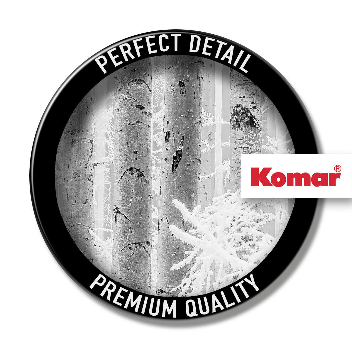 Komar Fototapete Winter Wood B/L: ca. 400x280 cm Winter Wood - (400,00/280,00cm) - Komar