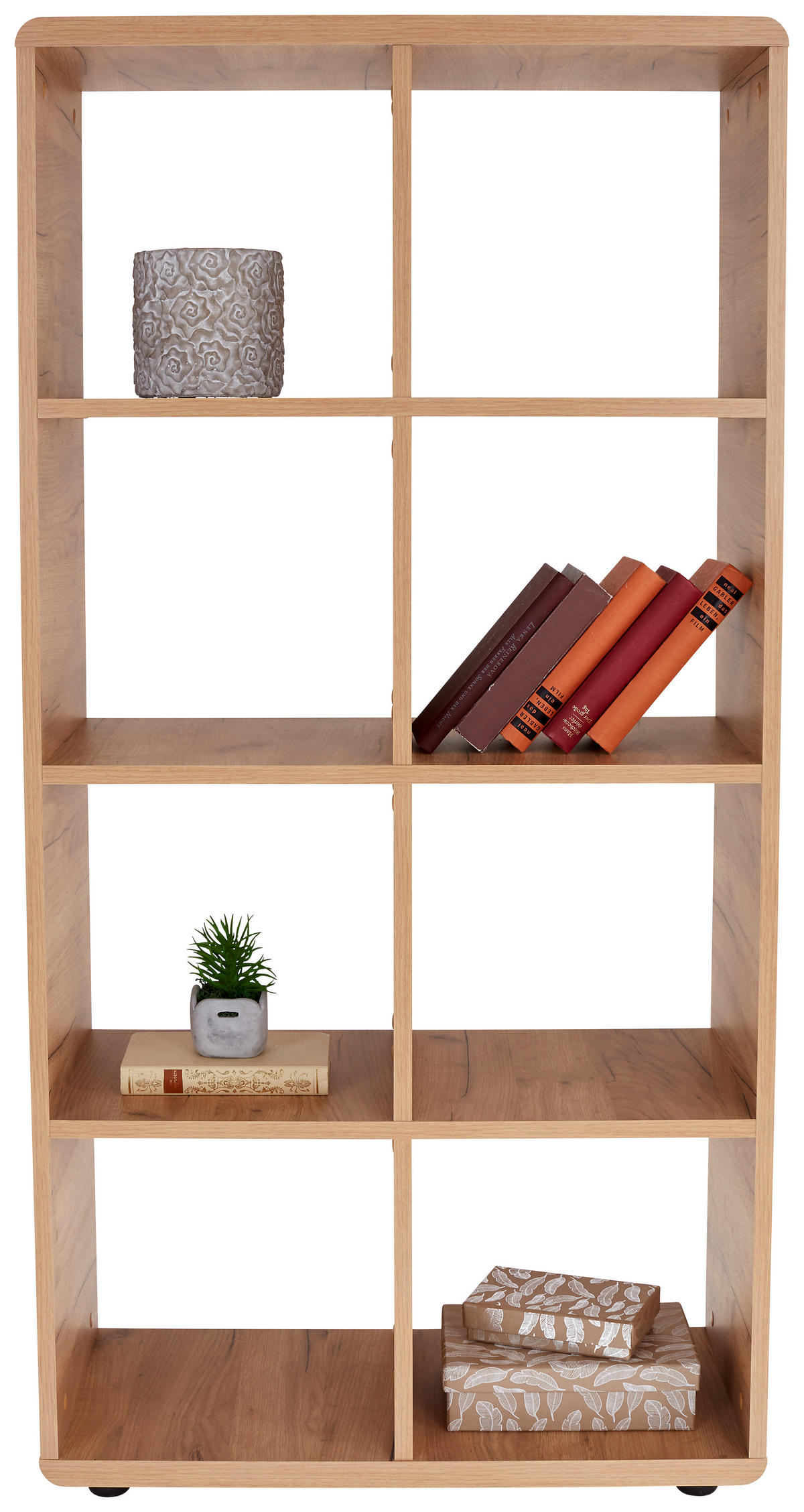 Regal Fontana Eiche Kraft Nachbildung B/H/T: ca. 73x145x35 cm Fontana - (73,00/145,00/35,00cm)