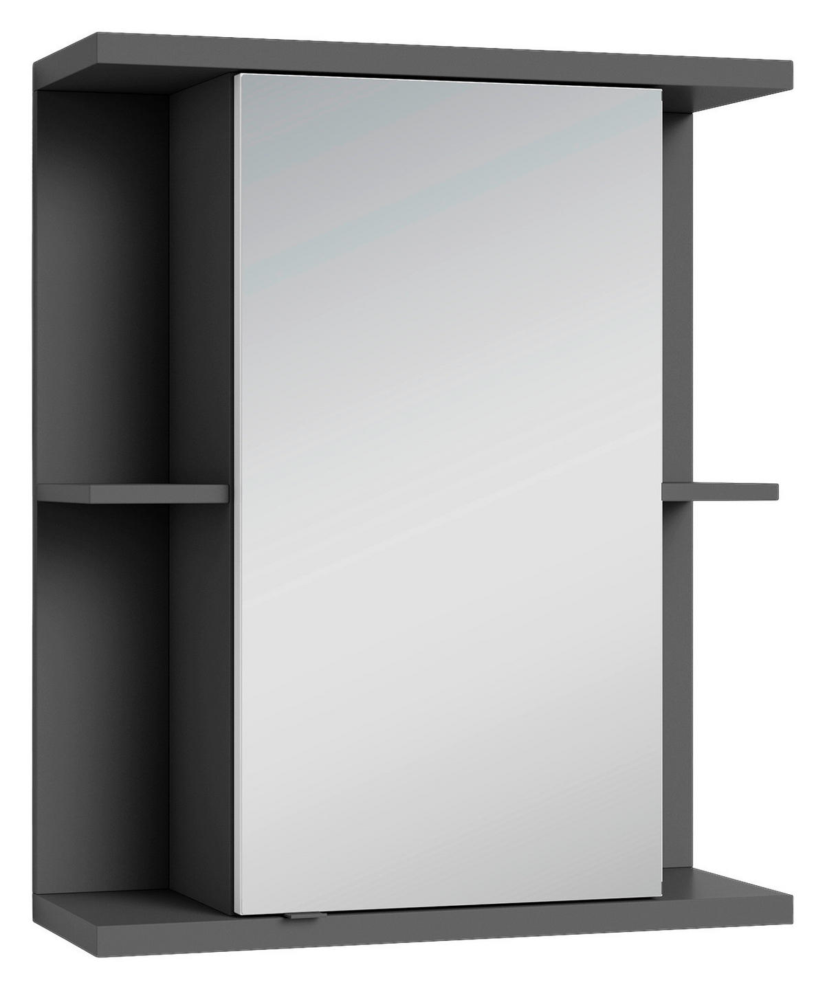 Spiegelschrank NEBRASKA anthrazit B/H/T: ca. 60x70x25 cm NEBRASKA - anthrazit (60,00/70,00/25,00cm) - byLIVING
