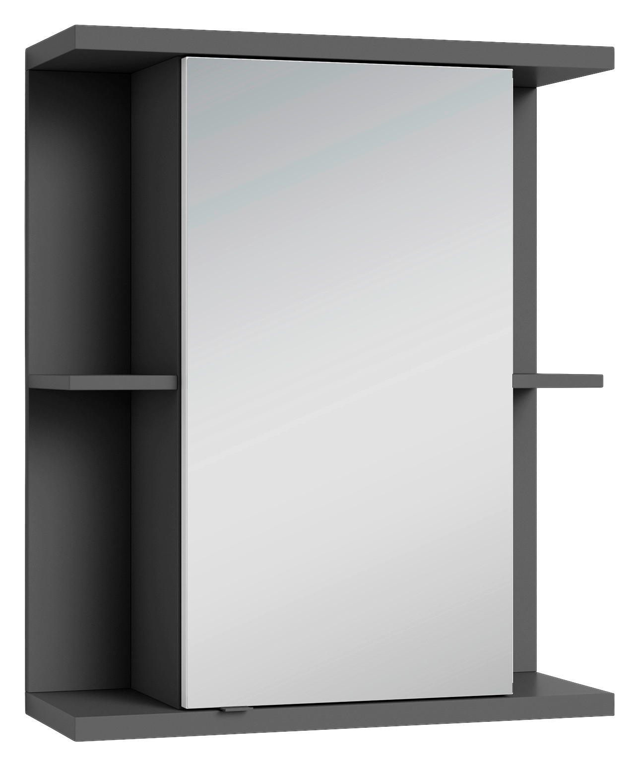 Spiegelschrank NEBRASKA anthrazit B/H/T: ca. 60x70x25 cm