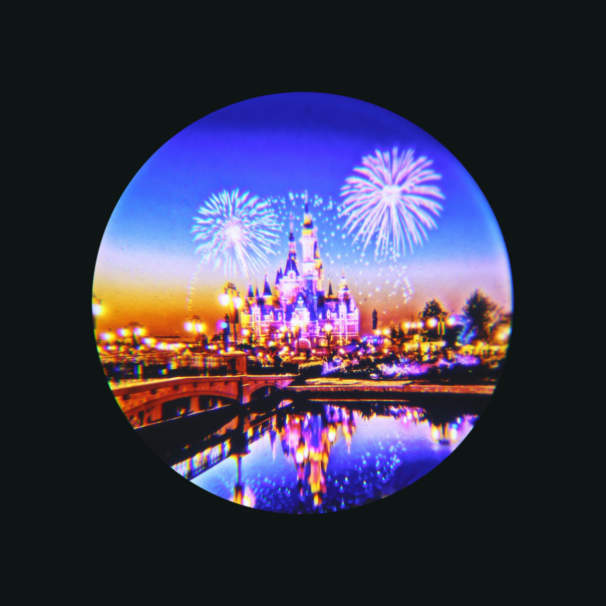 GLOBO Tischleuchte silber bunt schwarz PVC Kunststoff B/H/L: ca. 7x18,5x9,5 cm 1 Brennstellen COSMO - bunt/schwarz (9,50/7,00/18,50cm) - GLOBO