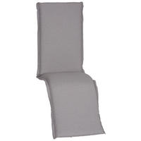 Beo Relaxauflage Atlanta hellgrau Polyester B/H/L: ca. 52x16x120 cm Atlanta - hellgrau (120,00/52,00/16,00cm) - Beo