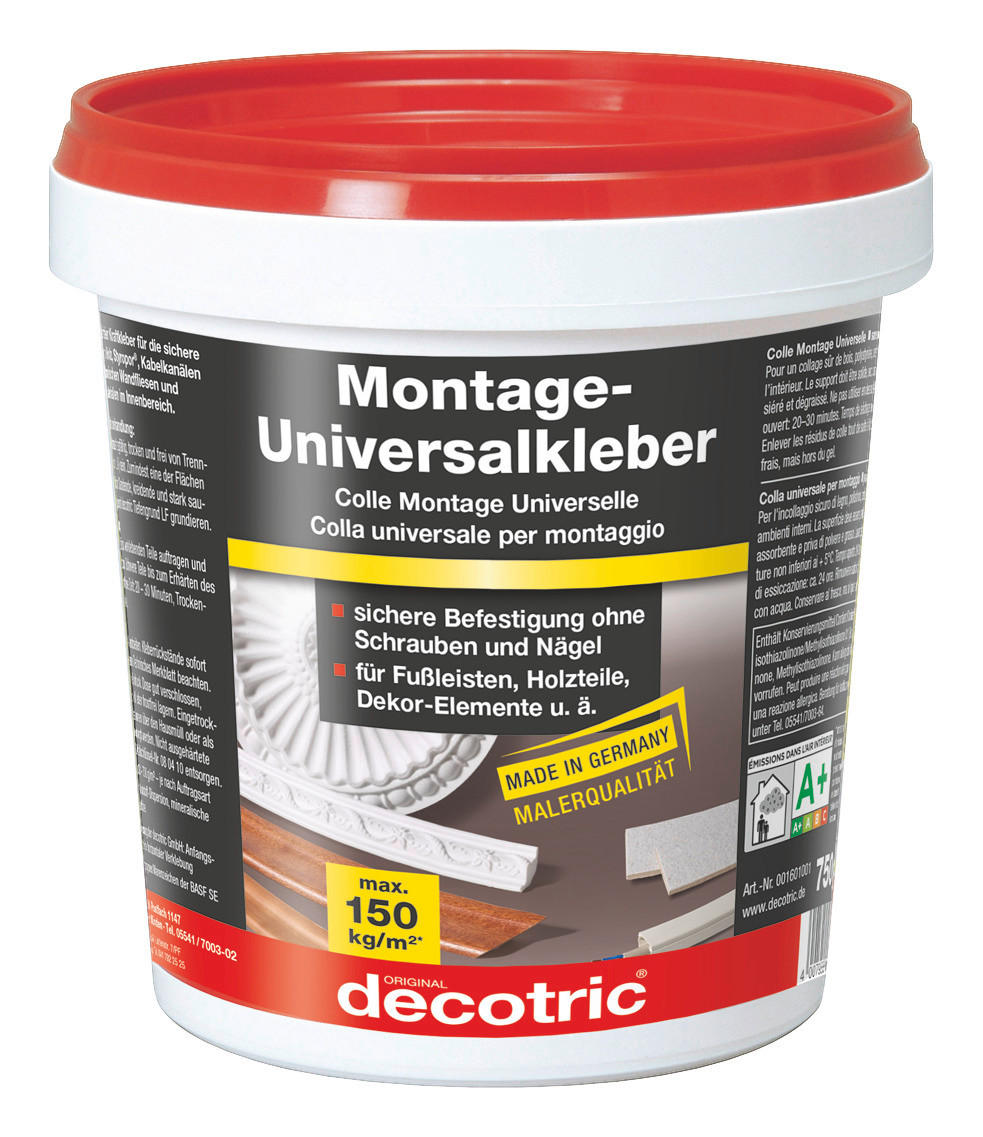 decotric Montagekleber ca. 750 g Montagekleber_decotric - decotric