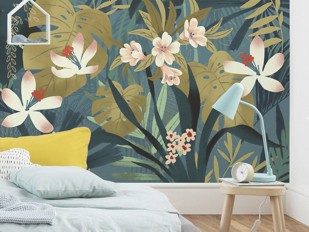 Komar Fototapete Enchanted Jungle B/L: ca. 350x250 cm Enchanted Jungle - (350,00/250,00cm) - Komar