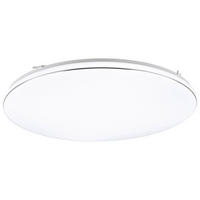 Reality LED-Deckenleuchte weiß Chrom Metall Kunststoff H/D: ca. 5x53 cm LED-Deckenleuchte_Bianca - weiß/Chrom (53,00/5,00cm) - Reality