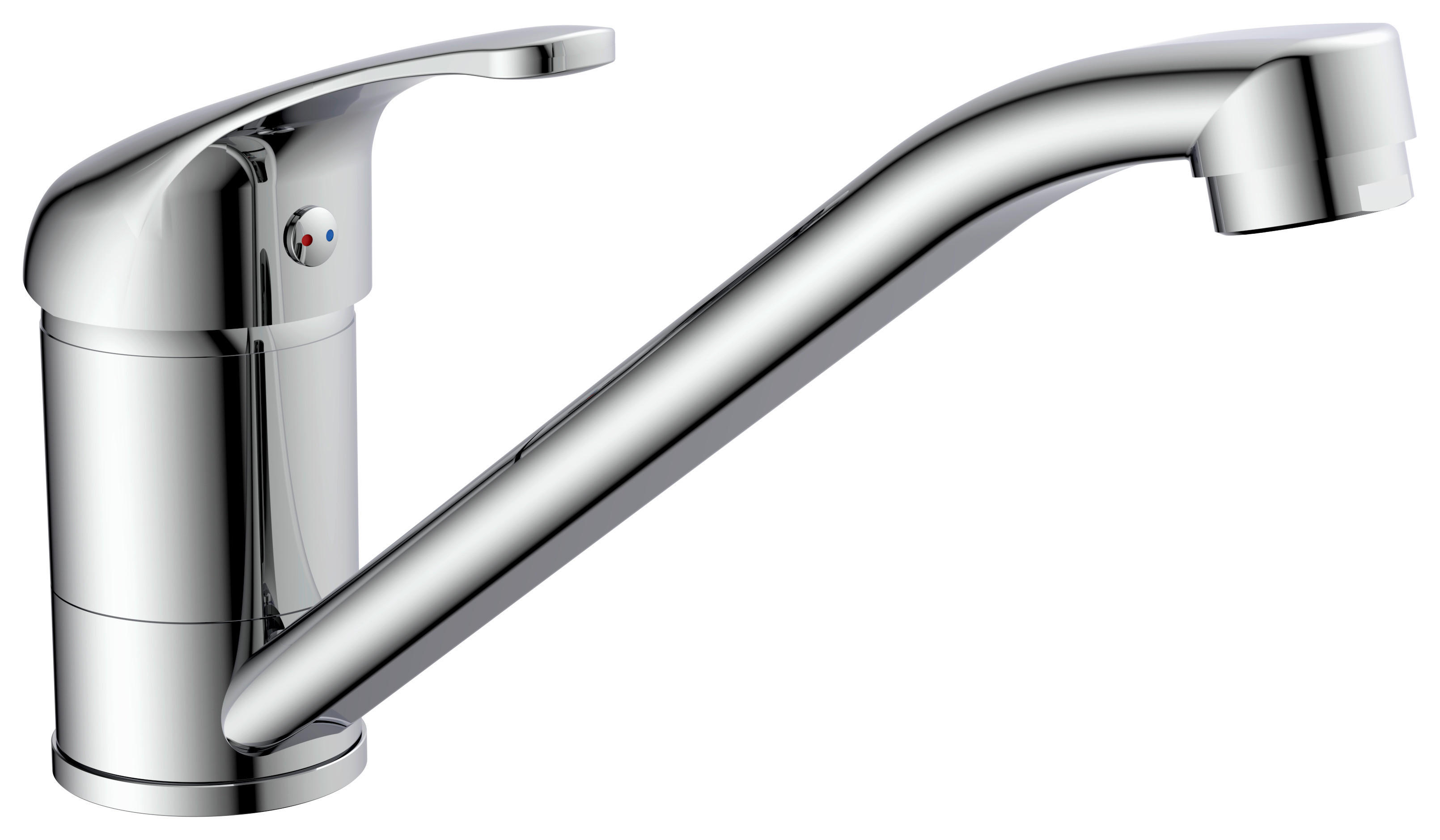 Spültisch-Armatur GrandeVitaClassic Niederdruck Chrom Spültischarmatur_GrandeVitaClassic - Chrom (4,90/14,50/24,90cm) - Eisl