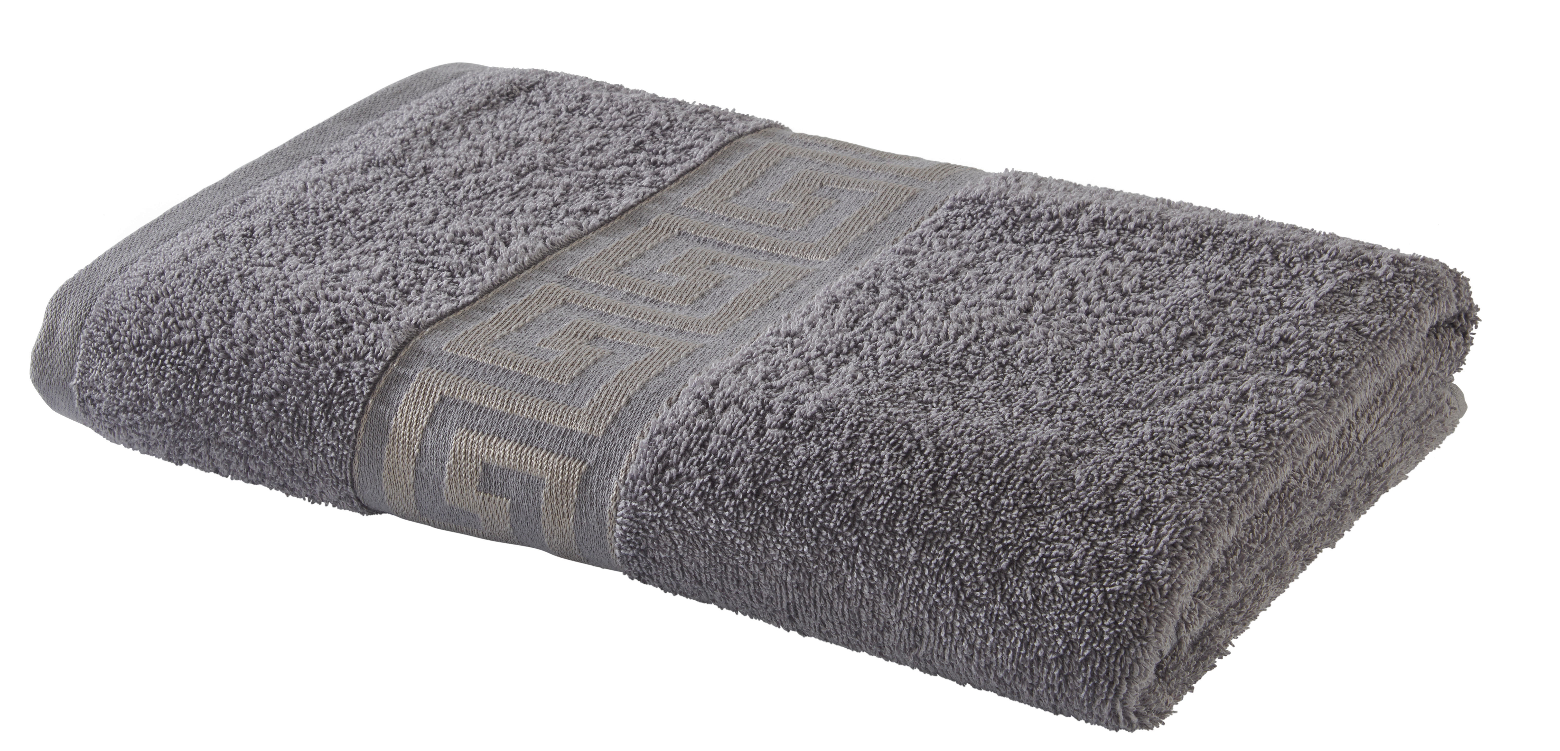 Duschtuch Meand Meand - silber (70,00/140,00cm) - POCOline