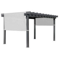Sojag Pergola Yamba anthrazit Aluminium B/H/L: ca. 295x253x495 cm Yamba - anthrazit (495,00/295,00/253,00cm) - Sojag