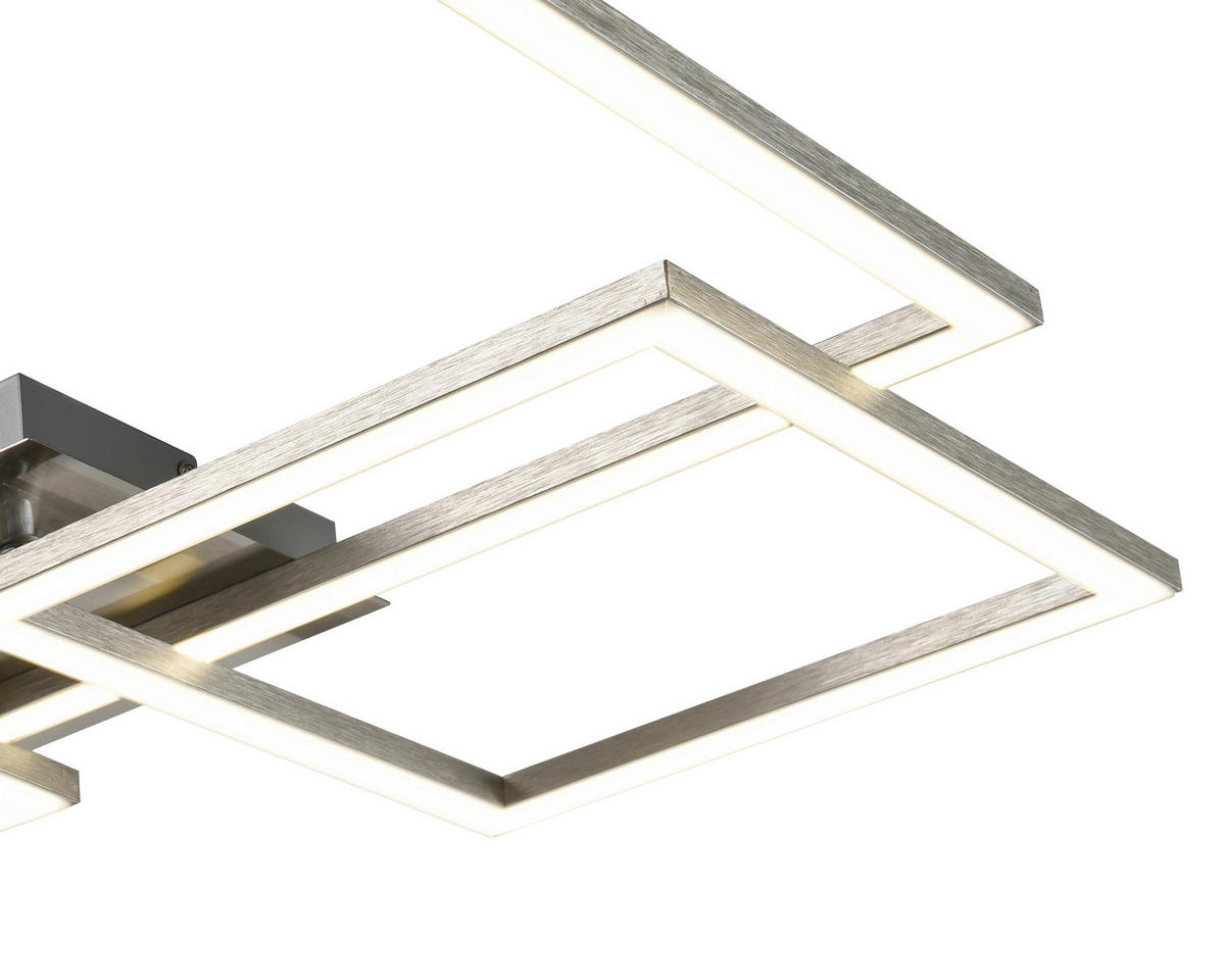 Deckenleuchte Metall Kunststoff B/H/L: ca. 48x7,5x58 cm LED-Deckenleuchte_Triple - (58,00/48,00/7,50cm)