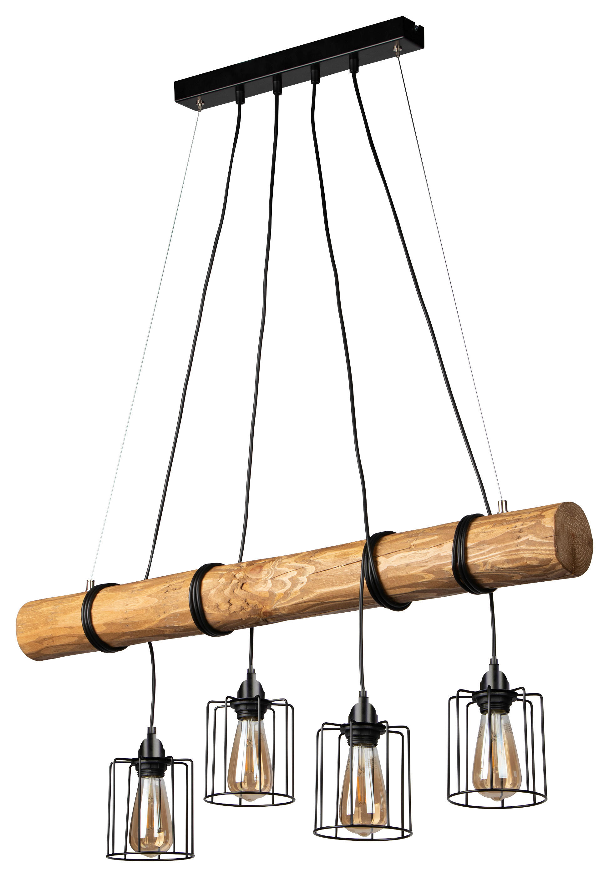 SPOT Light Pendelleuchte Keyla Kiefer gebeizt 691154404