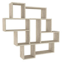Wandregal Parola beige B/H/T: ca. 115x103x15 cm Parola - beige (115,00/103,00/15,00cm) - moebel17