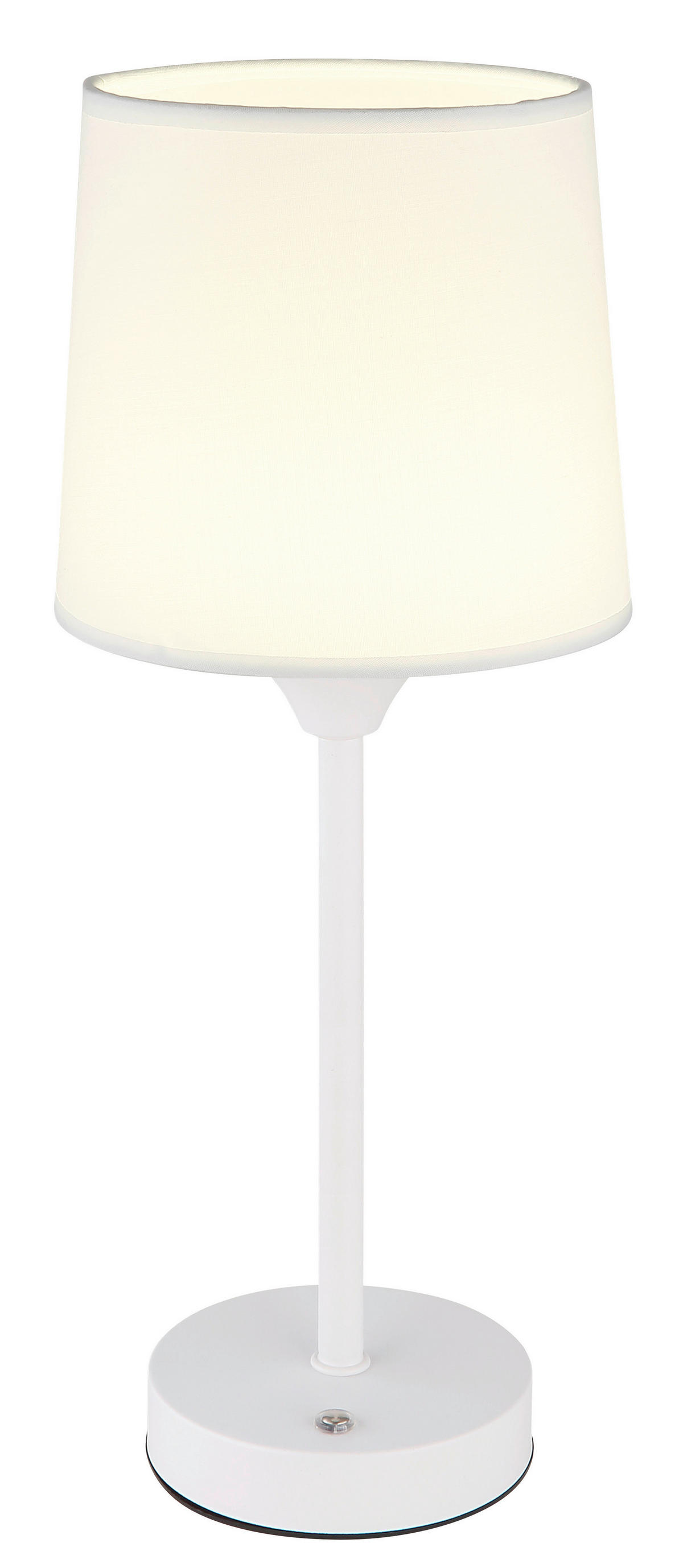 GLOBO LED-Tischleuchte weiß Metall Kunststoff H/D: ca. 35x14 cm LUNKI - weiß (14,00/35,00cm) - GLOBO