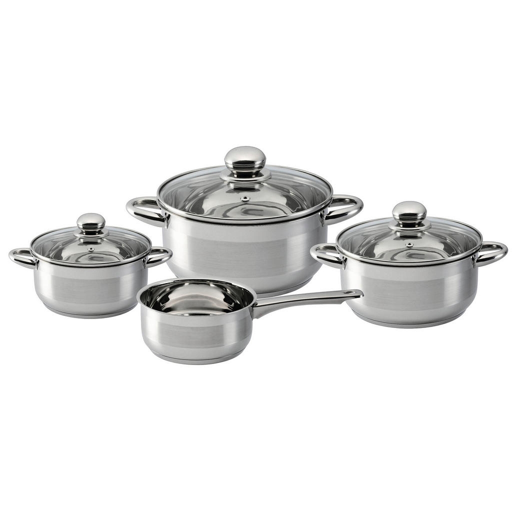 Thumbnail - POCOline Topfset silber Edelstahl 7 tlg.