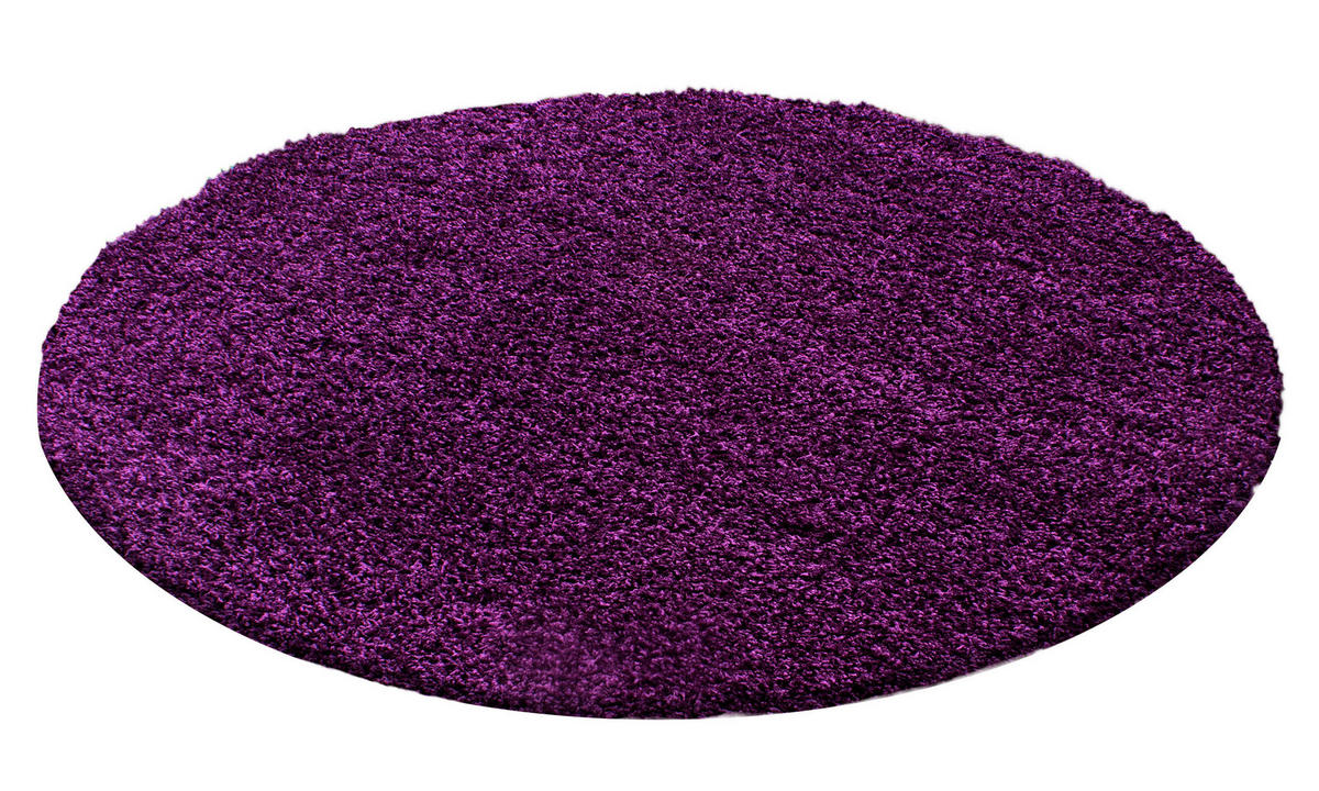 Ayyildiz Teppich LIFE lila B/L: ca. 200x200 cm LIFE - lila (200,00/200,00cm) - Ayyildiz