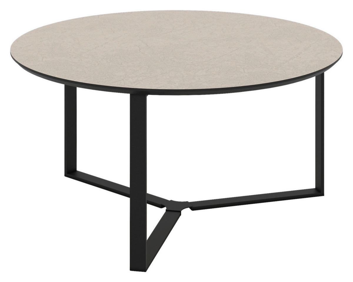 Couchtisch Massa hellbraun B/H: ca. 80x45 cm Massa - hellbraun (80,00/45,00cm) - Hela