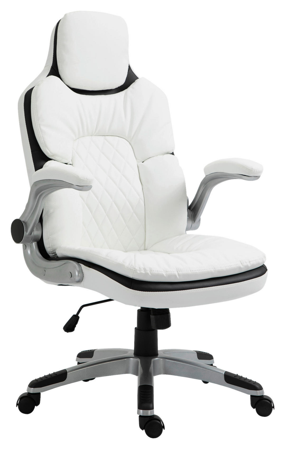 Drehstuhl 921-295 weiß 921-295 - weiß (69,00/121,00/67,00cm) - Vinsetto