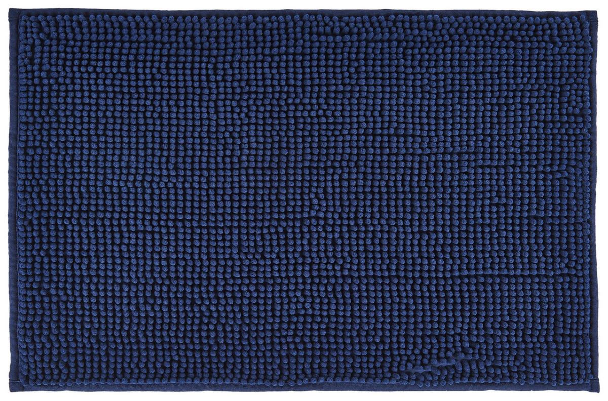 Badematte Badematte_Chenille 44x67cm d.blau - dunkelblau (44,00/67,00cm)
