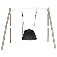 AXI Nestschaukel Roxy grau B/H/L: ca. 254x207x160 cm Roxy - weiß/grau (160,00/254,00/207,00cm) - AXI