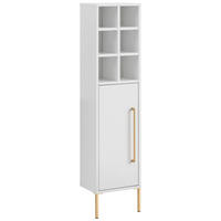 Midischrank Sarah weiß B/H/T: ca. 30,4x130,6x21,8 cm Sarah - weiß (30,40/130,60/21,80cm) - Möbelpartner