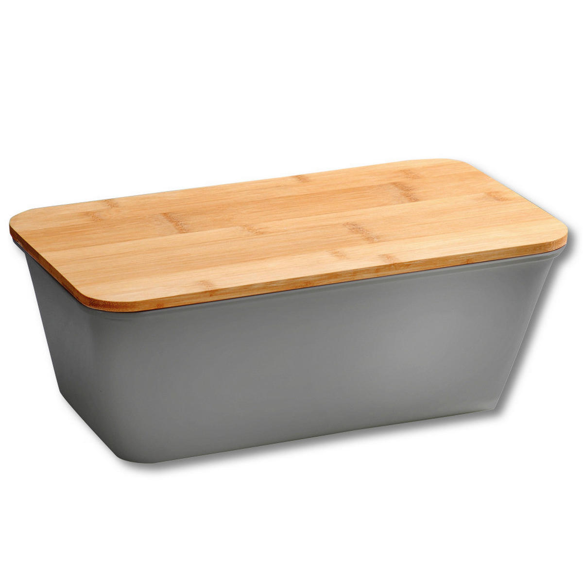 Kesper Brotkasten natur Bambus B/H/L: ca. 20x13,5x35 cm Brotkasten - weiß/natur (35,00/20,00/13,50cm) - Kesper