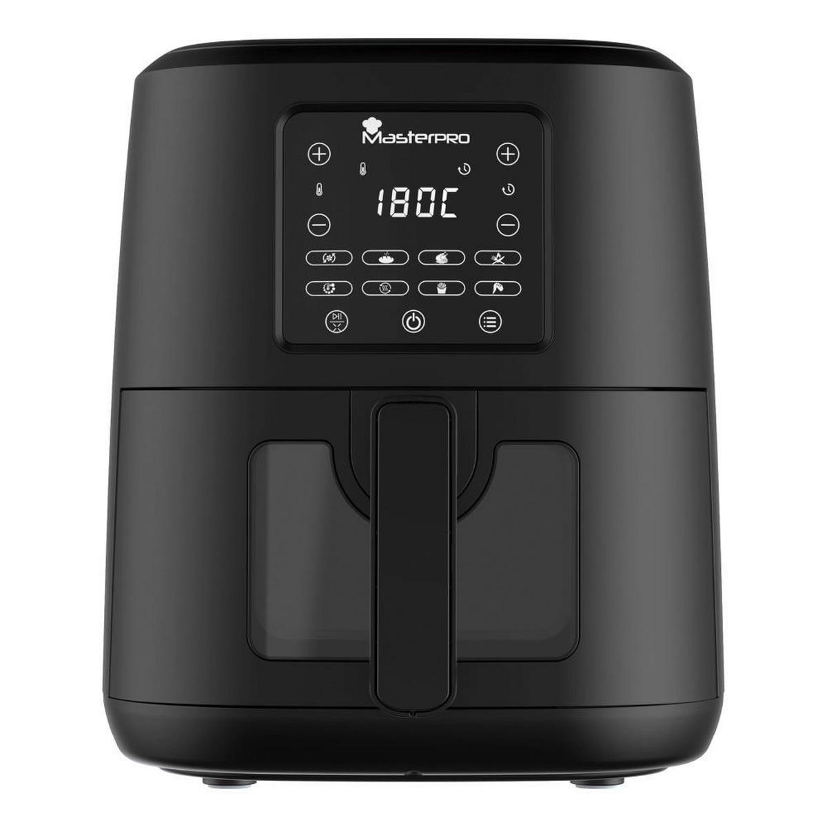Masterpro Heißluftfritteuse schwarz Kunststoff ca. 4 l Heißluftfritteuse_Masterpro - schwarz (4,00l) - MASTERPRO