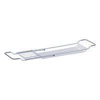 Zeller Badewannenablage silber B/H/L: ca. 16x4x66 cm Badewannenablage - silber (66,00/16,00/4,00cm) - Zeller