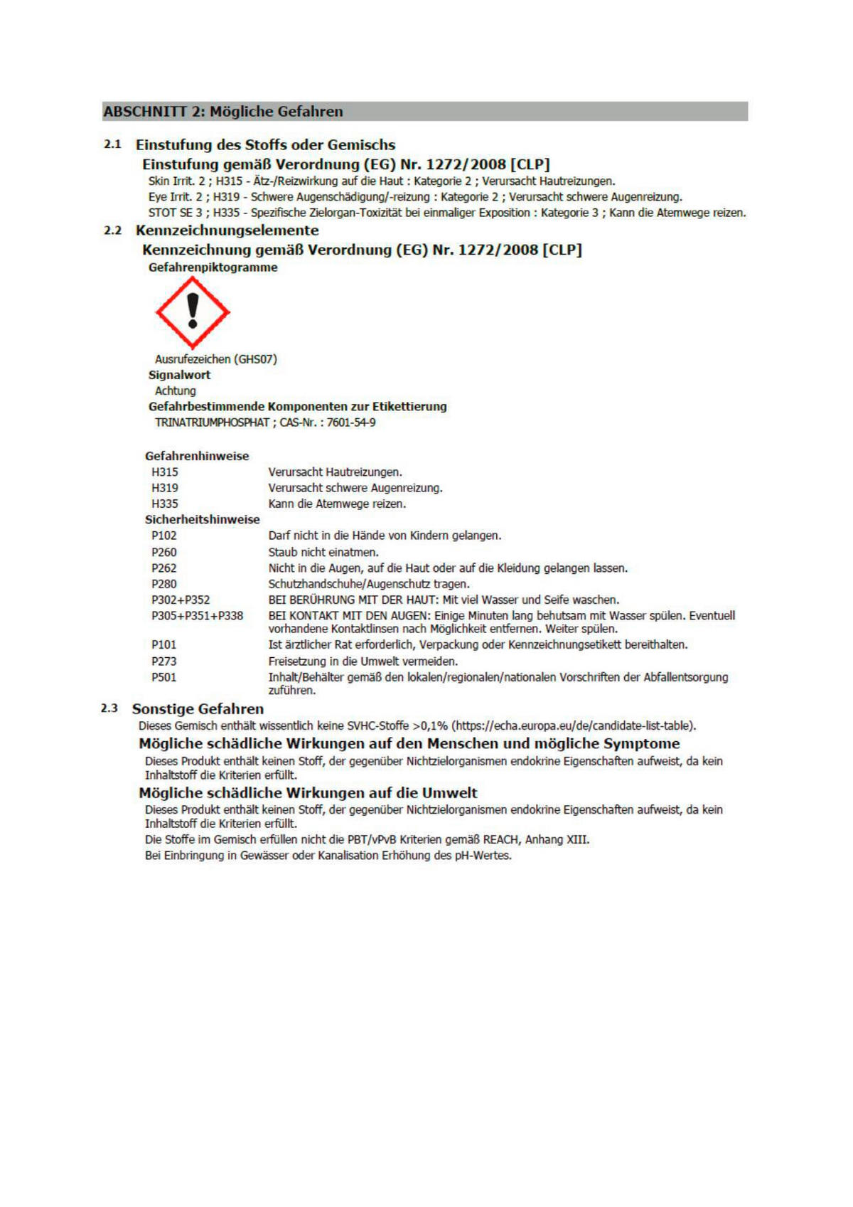 Anlauger Intensiv-Pulver ca. 0,1 kg Intensiv-Pulver - decotric
