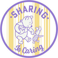 Komar Fototapete Winnie the Pooh Sharing D: ca. 125 cm Winnie the Pooh Sharing - (125,00cm) - Komar