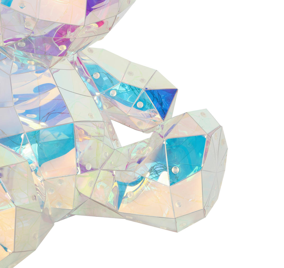 LED-Dekoleuchte transparent Kunststoff B/H/L: ca. 32x40x29 cm Bär - transparent (29,00/32,00/40,00cm)