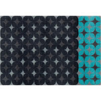 Arte Espina Kurzflorteppich Living Mat 50 blau B/L: ca. 64x168 cm Living Mat 50 - blau/anthrazit (64,00/168,00cm) - Arte Espina