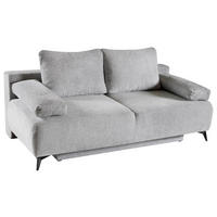 Dauerschlafsofa Viktoria grau B/H/T: ca. 212x97x98 cm Viktoria - schwarz/grau (212,00/97,00/98,00cm)