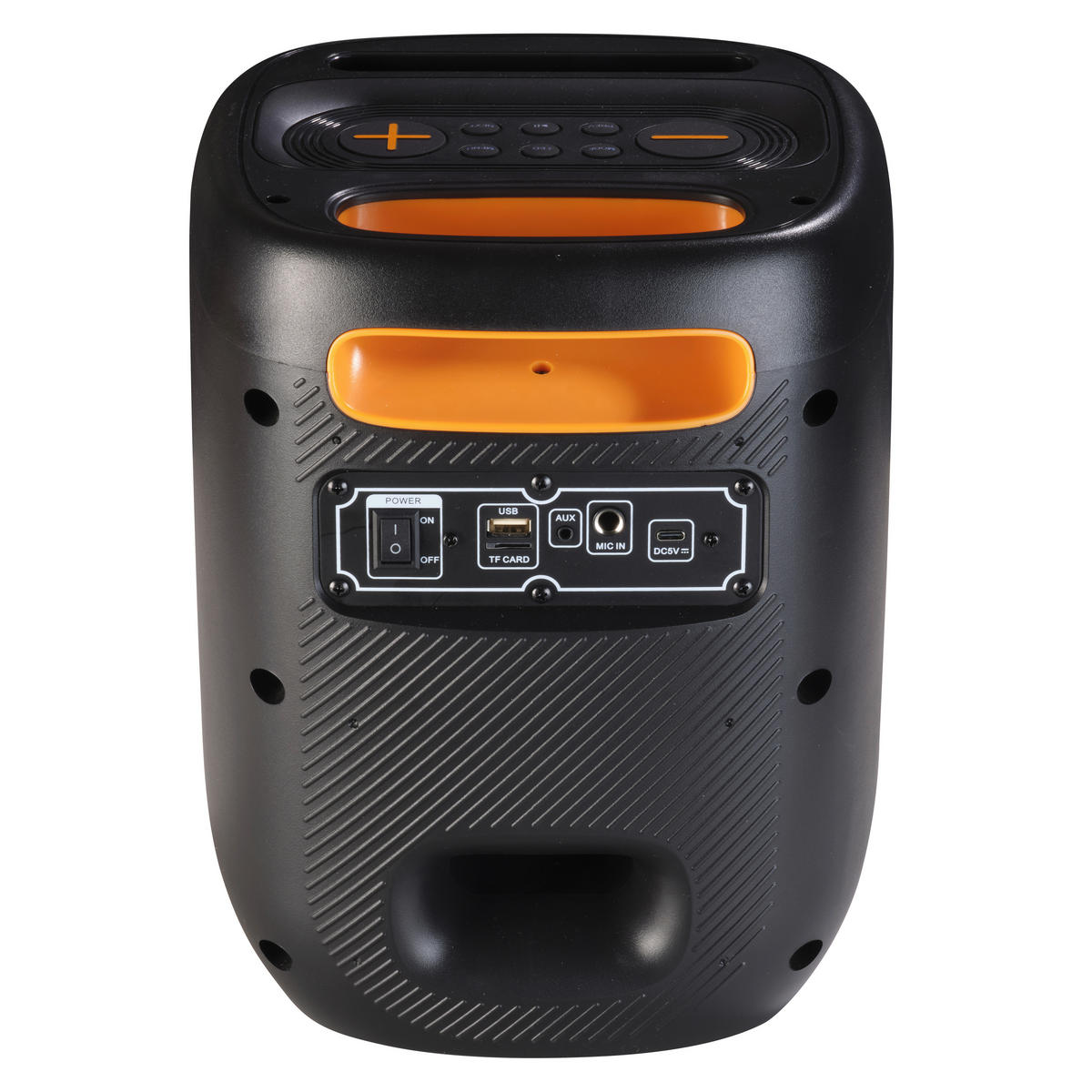 Denver Bluetooth-Party-LautsprecherBTM-165 BPS-165 schwarz B/H/T: ca. 28,5x37,5x27,5 cm BTM-165 - schwarz (28,50/37,50/27,50cm) - Denver
