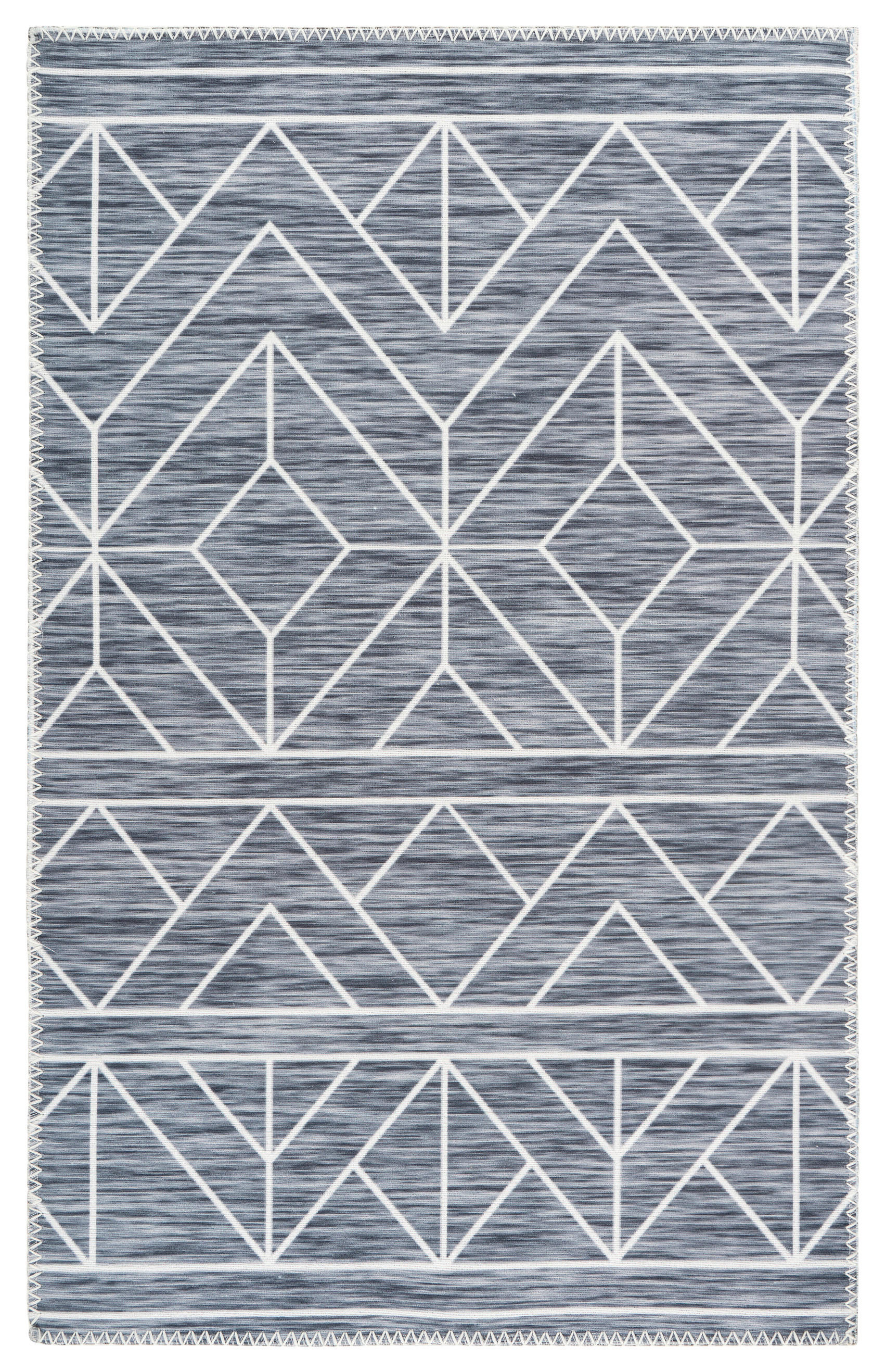 360Living Teppich Maya anthrazit B/L: ca. 120x180 cm Maya - anthrazit (120,00/180,00cm) - 360Living