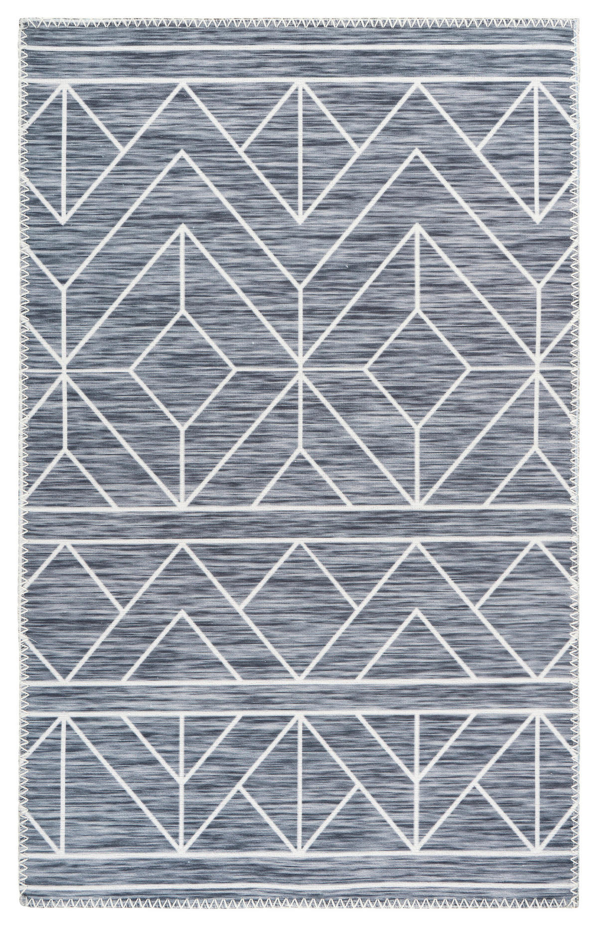 360Living Teppich Maya anthrazit B/L: ca. 120x180 cm Maya - anthrazit (120,00/180,00cm) - 360Living