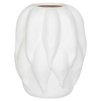 Vase beige Keramik B/H/L: ca. 19,5x26x19,5 cm Vase - beige (19,50/19,50/26,00cm)