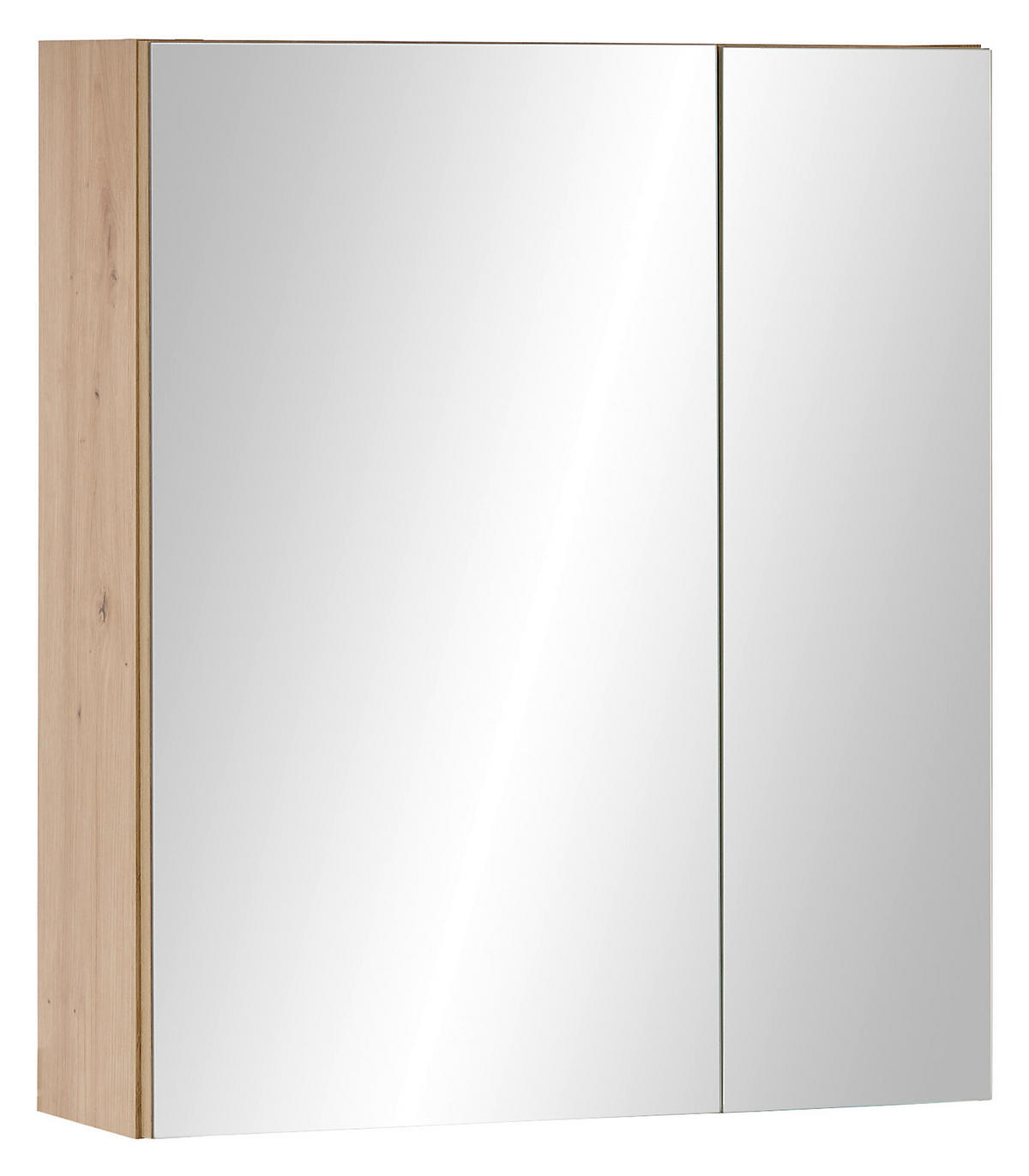 Spiegelschrank Austin Artisan Oak Nachbildung B/H/T: ca. 60x70x20 cm Austin - (60,00/70,00/20,00cm)