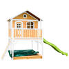 AXI Spielhaus Marc braun B/H/L: ca. 432x293x212 cm Marc - braun/weiß (212,00/432,00/293,00cm) - AXI