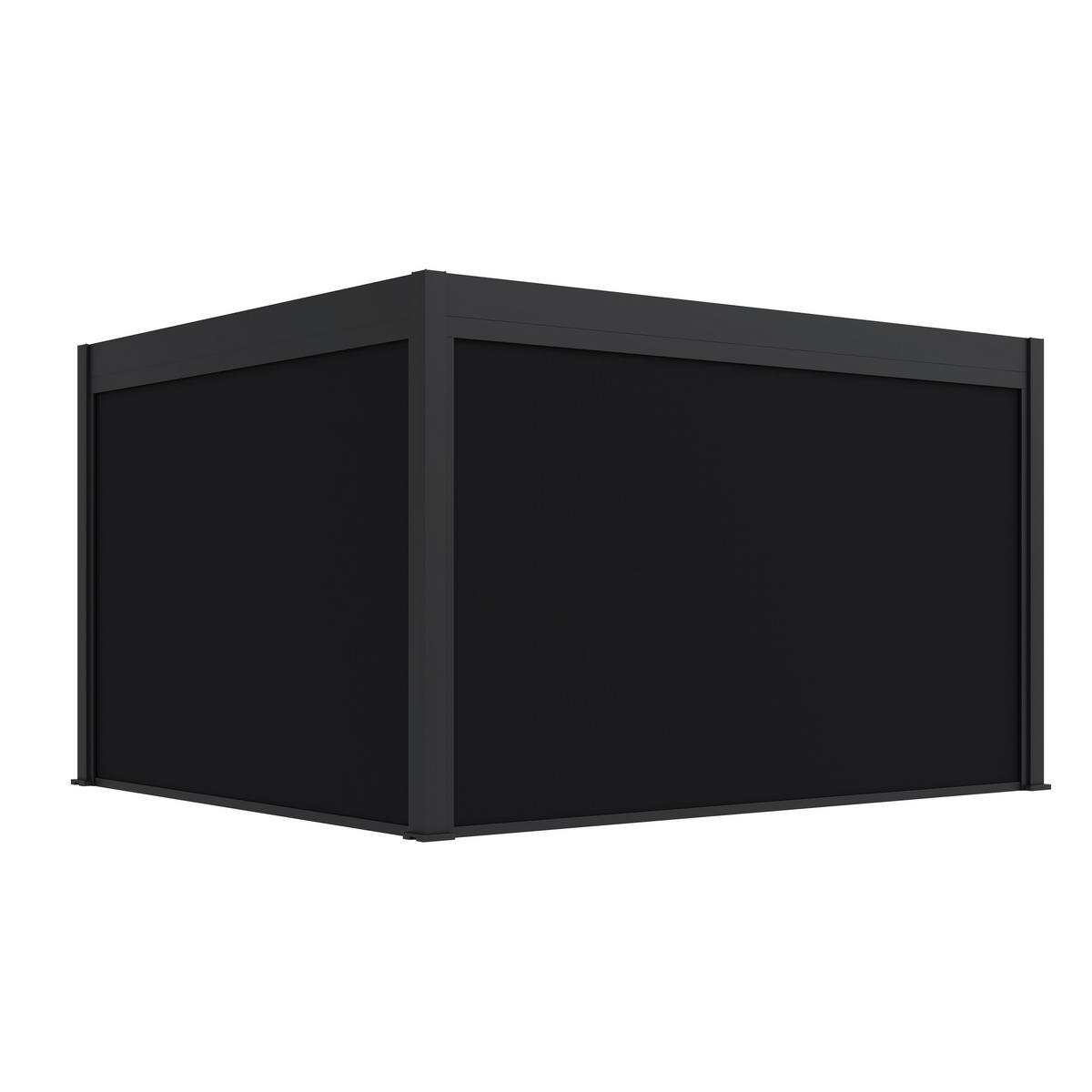 Paragon Outdoor Seitenteil für Pergola Grand Tuscan grau Kunststoff B/H: ca. 340x237 cm Grand Tuscan - grau (340,00/237,00cm) - Paragon Outdoor