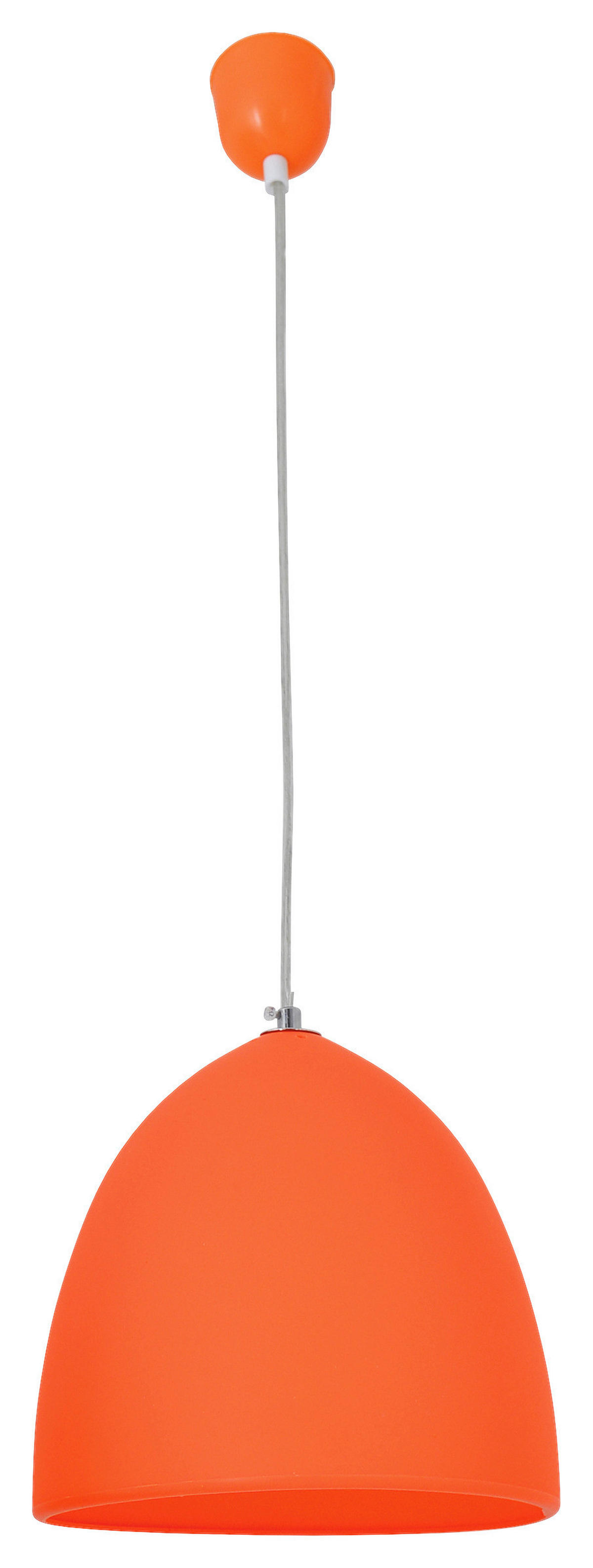 Näve Leuchten Pendelleuchte 6063598 orange Kunststoff B/H/T: ca. 25x110,8x25 cm E27 1 Brennstellen Catinus - orange (25,00/110,80/25,00cm) - Näve Leuchten