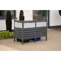 Westmann MülltonnenverkleidungBox Planum Box Planum - anthrazit (90,00/170,00/120,00cm) - Westmann