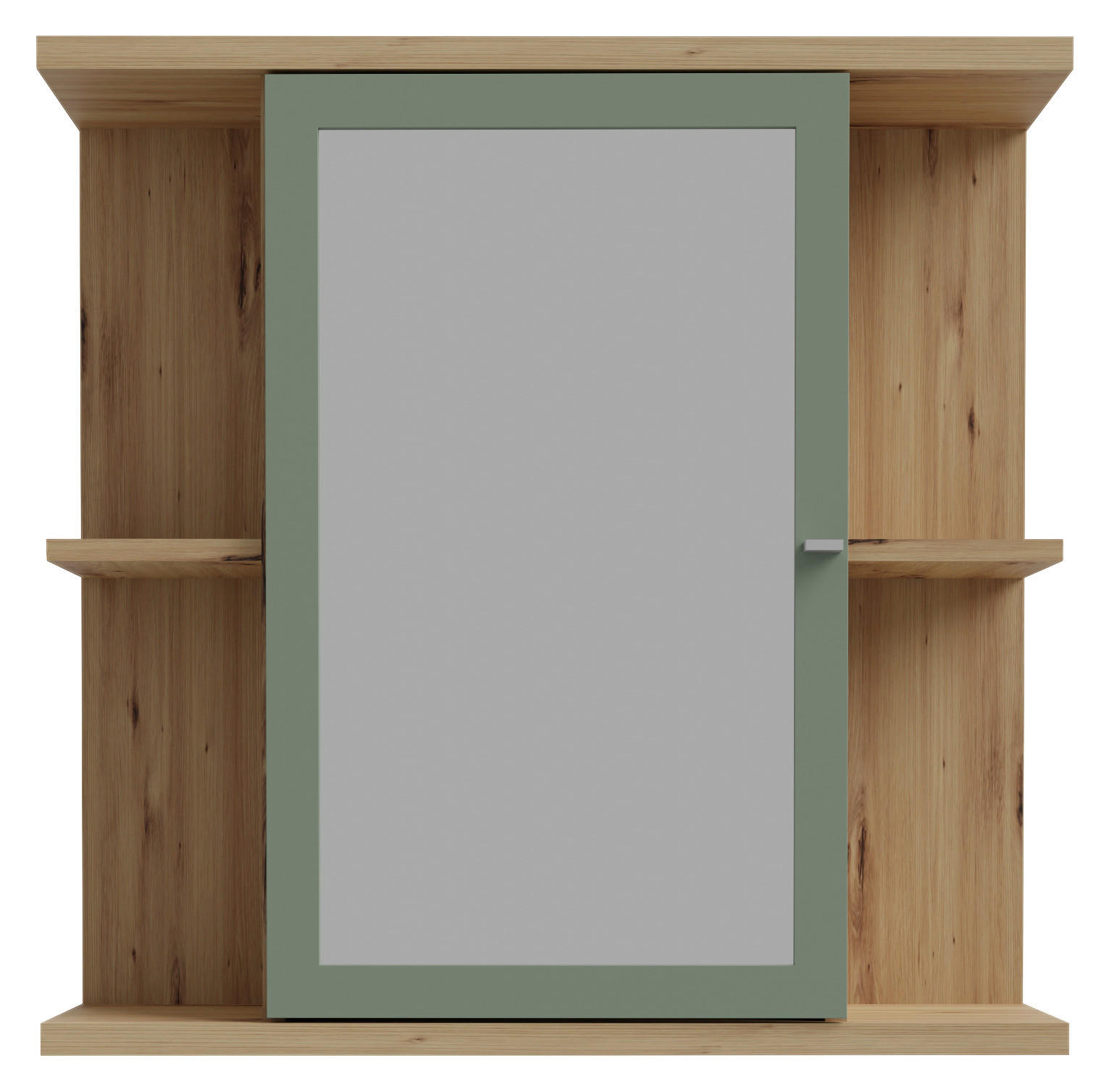 Spiegelschrank  Eiche Artisan Nachbildung salbei B/H/T: ca. 70x69x23 cm