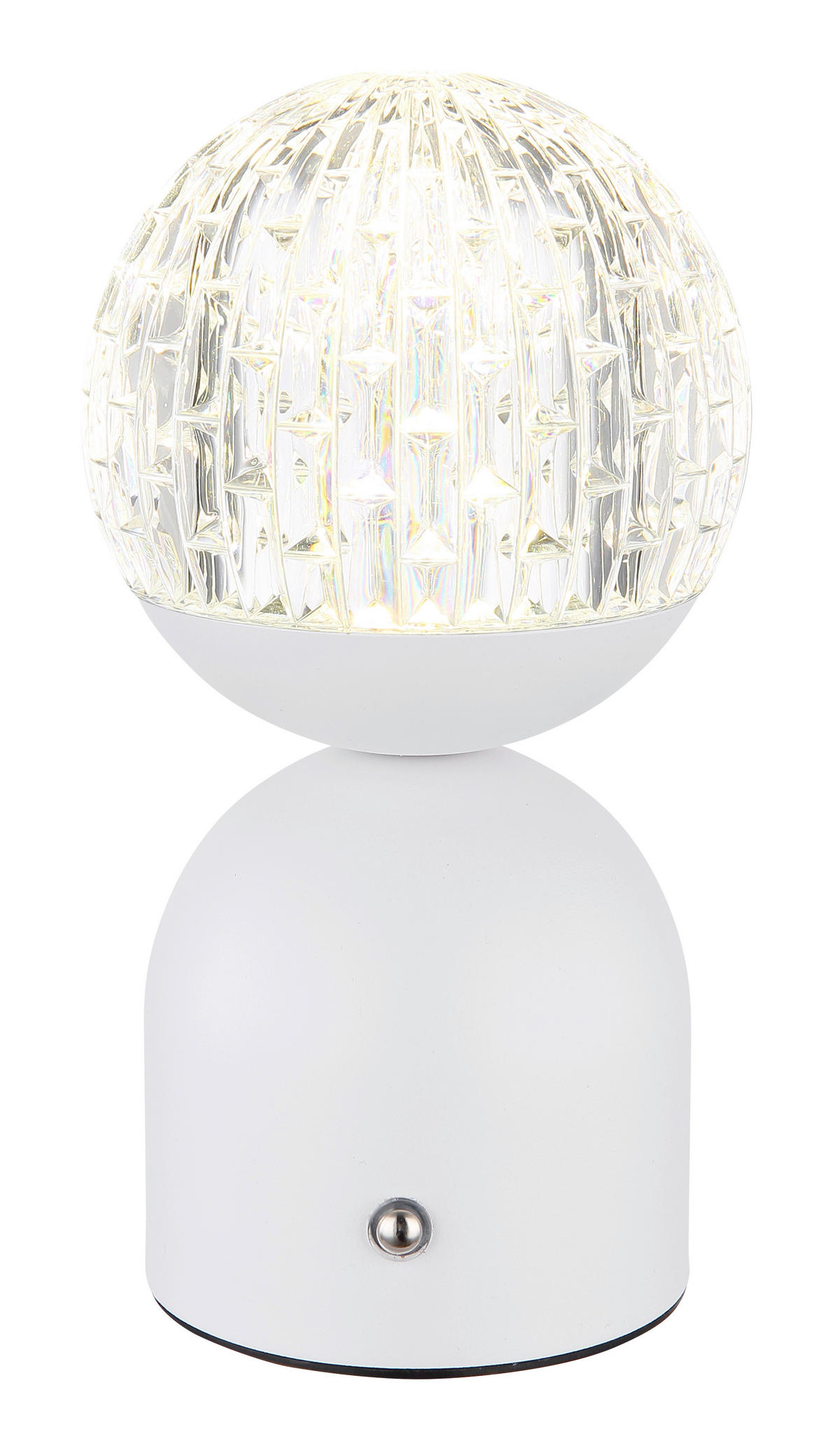 GLOBO LED-Tischleuchte weiß Metall H/D: ca. 20x10,5 cm JULSY - weiß (10,50/20,00cm) - GLOBO