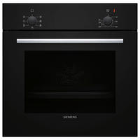 SIEMENS Einbaubackofen HB010FBA0 schwarz B/H/T: ca. 59,4x59,5x54,8 cm HB010FBA0 - schwarz (59,40/59,50/54,80cm) - SIEMENS