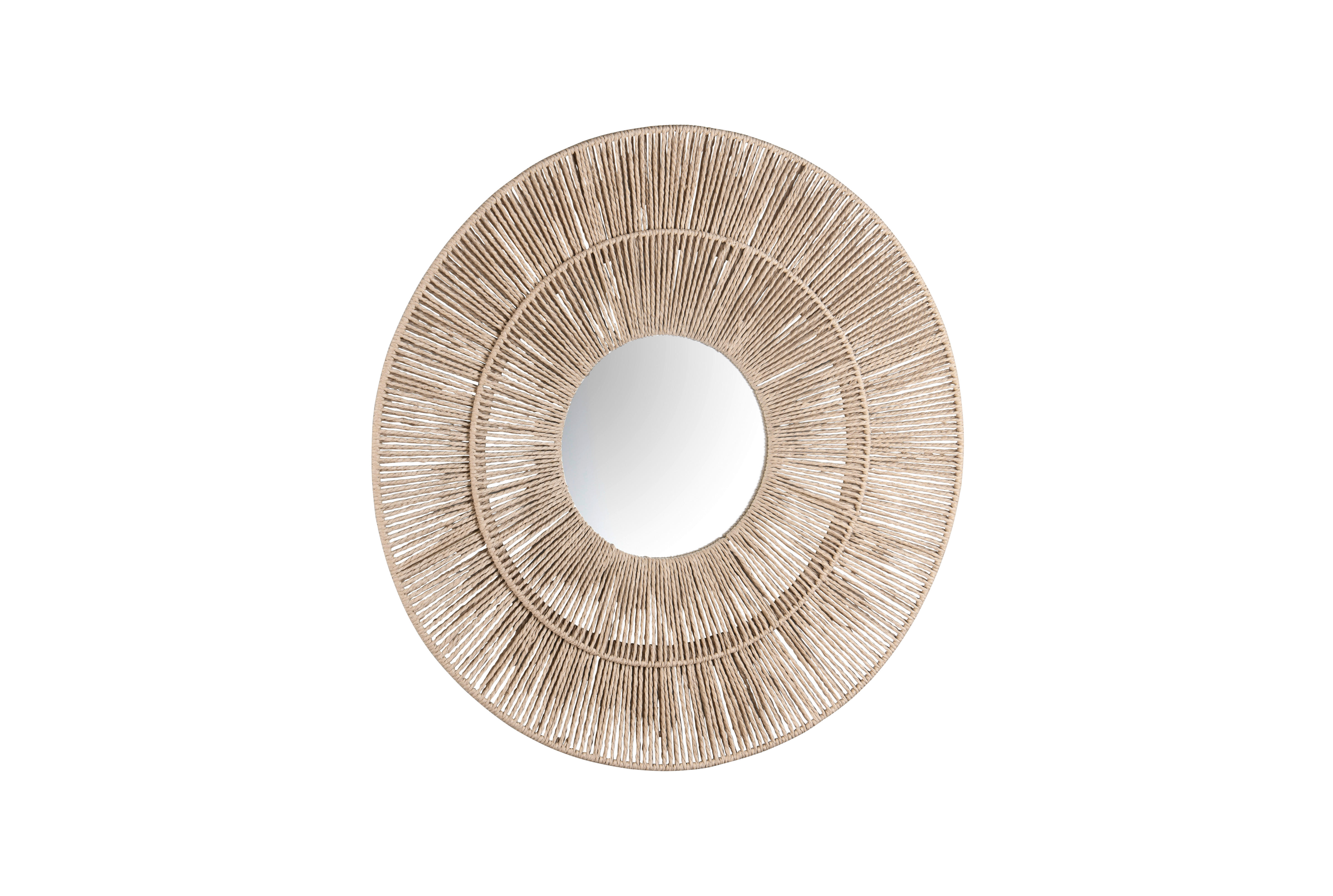 Dekospiegel Marlene natur B/H/T: ca. 80x80x9 cm Marlene - natur (80,00/80,00/9,00cm)