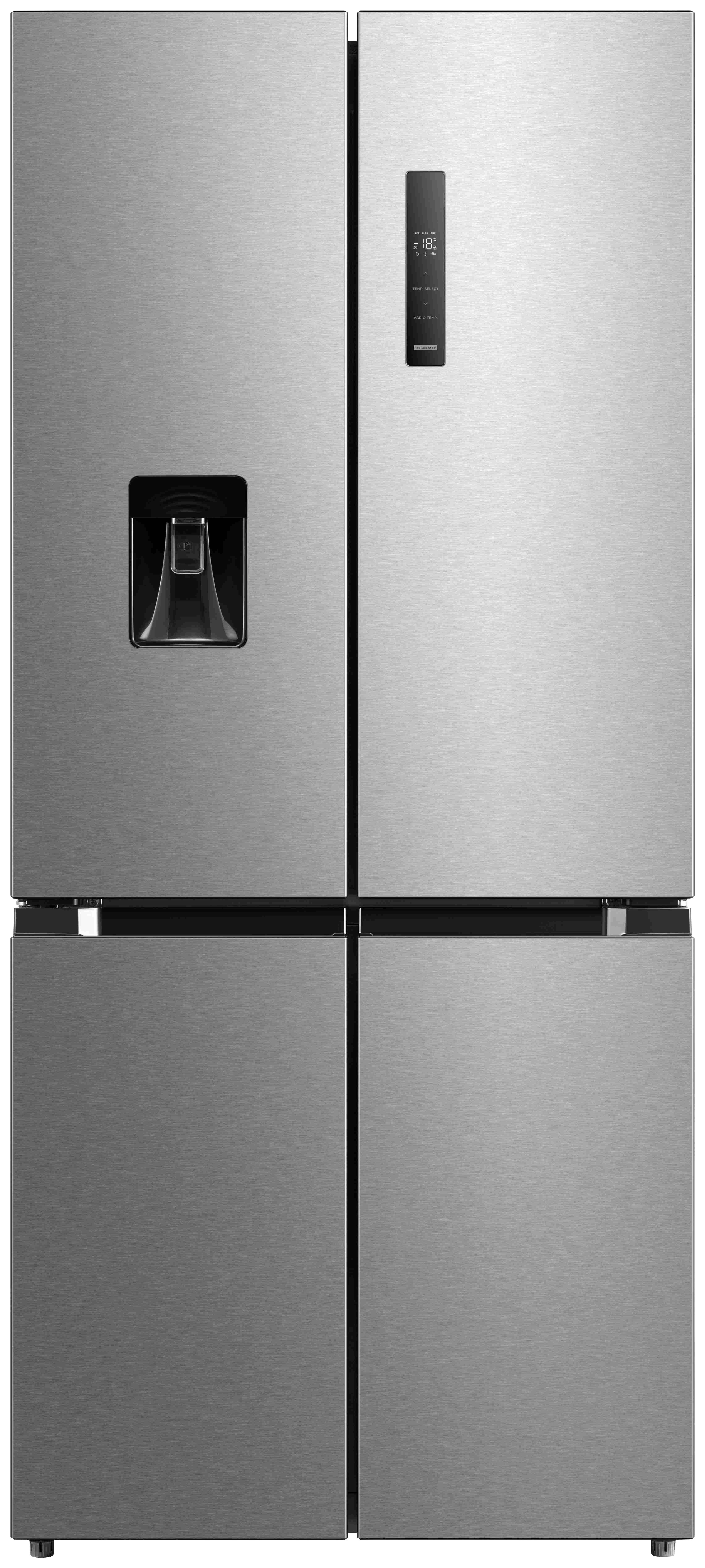 POCOline Cross-Door Kühl/Gefrierkombination MD-190-513-CIXWDDNF Inox B/H/T: günstig online kaufen