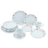 CreaTable Kombiservice Allround - SUMMERTIME bunt Porzellan 10 tlg. Allround - SUMMERTIME - weiß/bunt - CreaTable