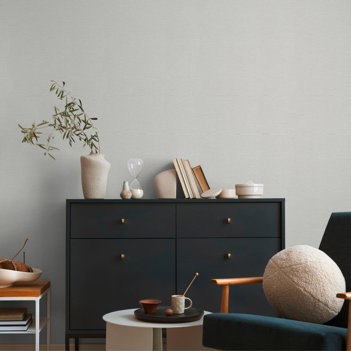 A.S.Creation Vliestapete weiß B/H/D: ca. 53x1005x9,2 cm Vliestapete - weiß (9,20/1005,00cm) - A.S.Creation